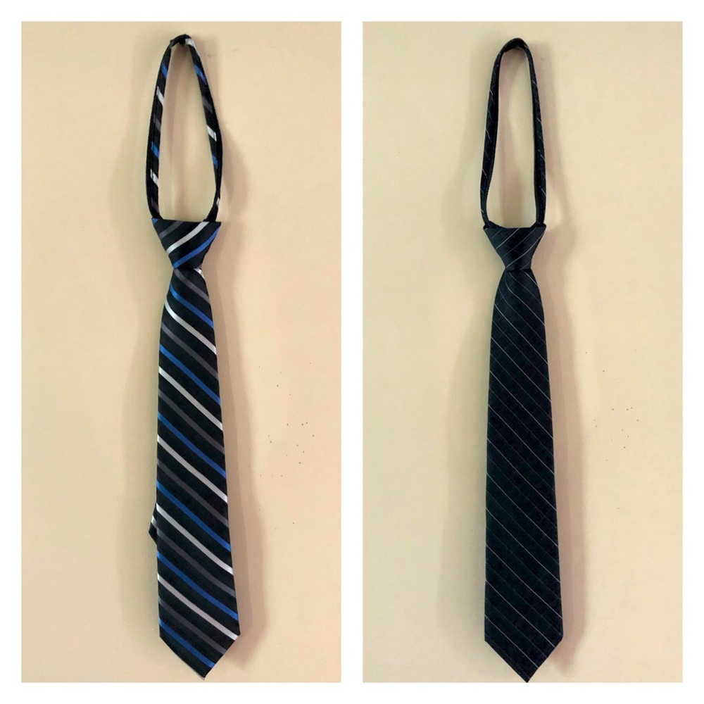Calvin Klein Lot of 2 Boys Neck Ties